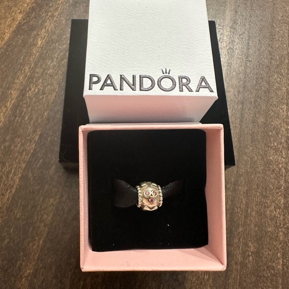 Pandora Jewelry - Pandora Mom Charm Retired Sterling Silver and 14K Gold Mom Family Bead